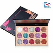 Magnetic giltter color eyeshadow palette with 15 warna